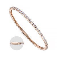 Bracciale X-Diamond Donna Classici in Oro rosa Diamante Lab Grown 1.16 Ct TE001BI